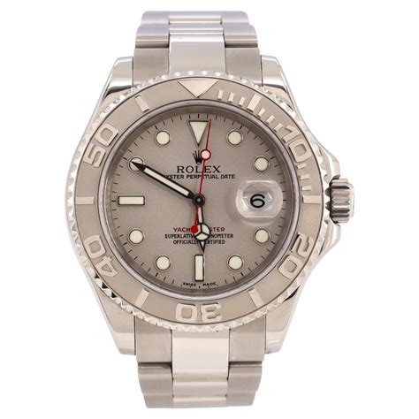 damenuhren rolex oyster perpetual date yacht master 102622|Rolex Oyster steel watch.